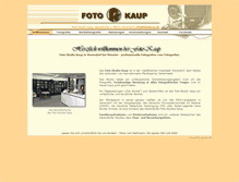 Tablet Screenshot of foto-kaup.de